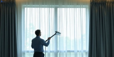 Commercial curtain stain removal service seventeen-mile-rocks hotels offices restaurants