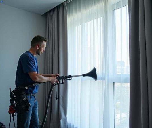 Professional commercial curtain cleaning process equipment Matty Curtain Cleaning seventeen-mile-rocks